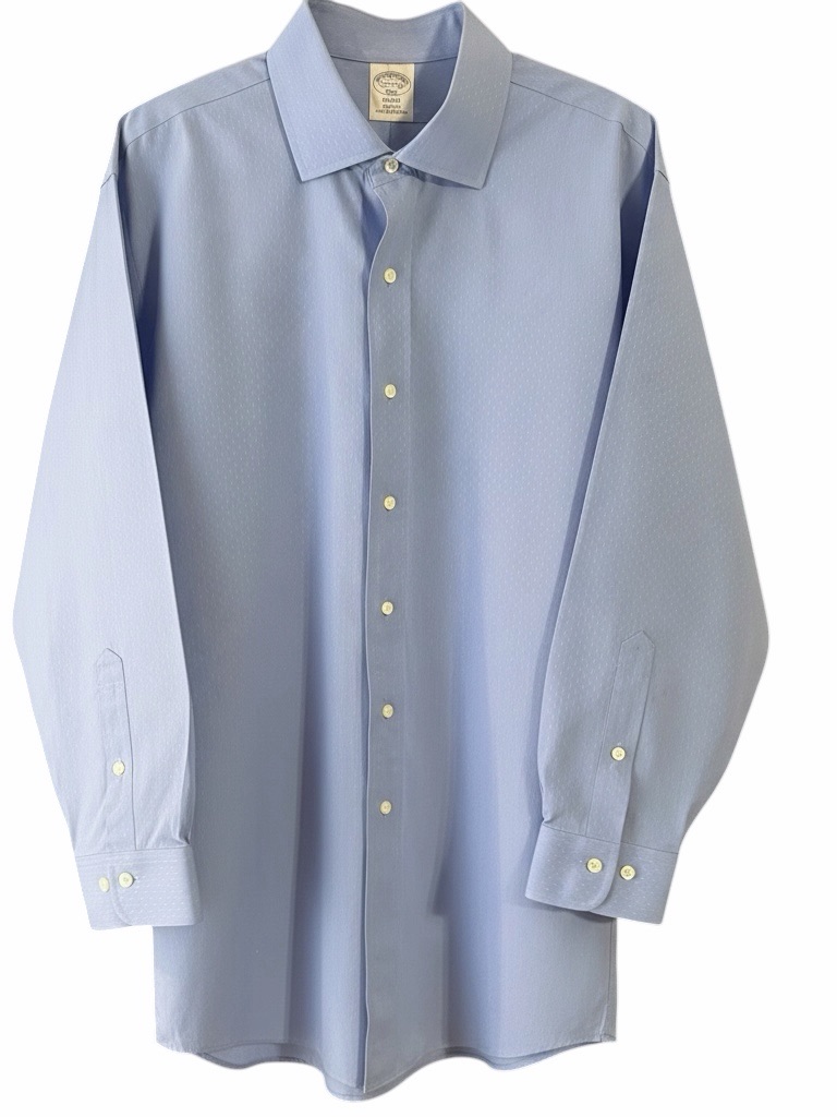 Brooks Brothers Pale Blue Long-Sleeve Dress Shirt
